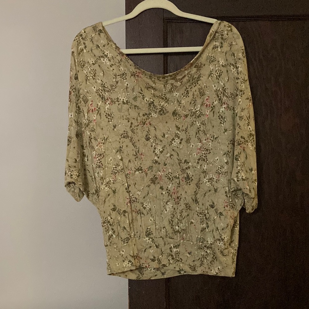 Floral smock top